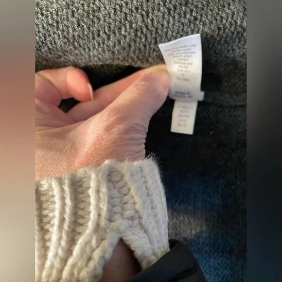 Athleta  Passage Open front cardigan  Gray  Large NWOT - Picture 6 of 13